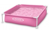 INTEX Frame Mini ružový 122x122x30 cm 57172NP