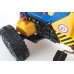 Šliapací traktor G21 Classic s vlečkou žlto / modrý 690814