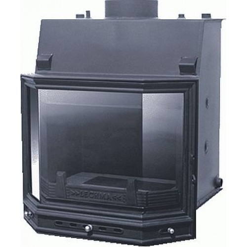 Lechma IRON PSO 15 teplovodná krbová vložka, prizmatické sklo ohýbané, 1 bar AQR-PSO151