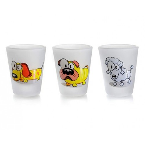 BANQUET Fizzy dogs odlievka mat, 50 ml, 3 ks, 04G1032FD3-A