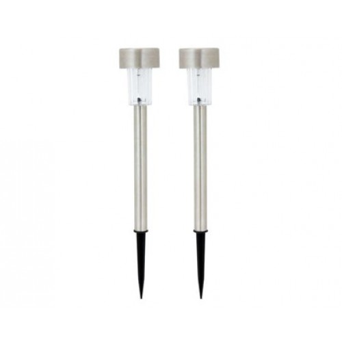 Solárna lampa nerez set 2 ks Activer 0935622-2 Solárna lampa nerez set 2 ks Activer 0935622-2