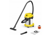 Kärcher WD 3 S V-17/4/20 Viacúčelový vysávač (17 L/ 1000 W) 1.628-135.0