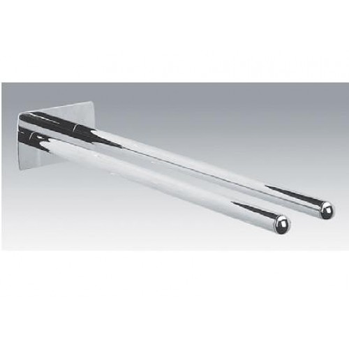 SAPHO SMART držiak uterákov pevný 365mm, dvojitý, chróm 104704142