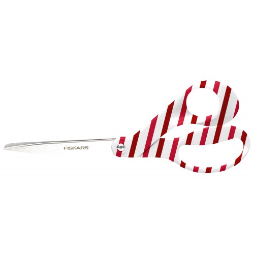 Fiskars Univerzálne nožnice 21 cm Candy cane 1063035 Fiskars Univerzálne nožnice 21 cm Candy cane 1063035