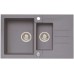 ALVEUS ROCK 70 kuchyský drez, 780x480 mm granital plus Steel 04 1107852