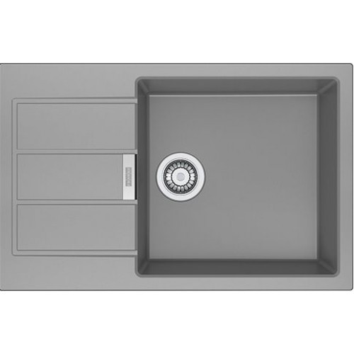 Franke Sirius SID 611-78/45 BB, 780x500 mm, Tectonitový drez, šedá 114.0504.184