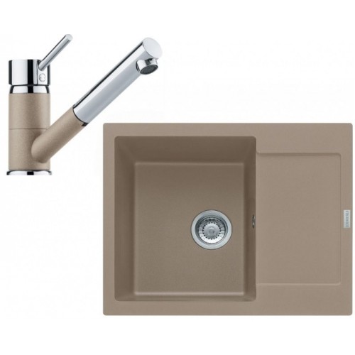 Franke SET G72 Granitový drez MRG 611 Kašmír + Batéria FG 7477 Kašmír, 114.0510.282 Franke SET G72 Granitový drez MRG 611 Kašmír + Batéria FG 7477 Kašmír, 114.0510.282