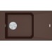 Franke FX FXG 611-86, 860x500 mm, Granitový drez, Tmavohnedá 114.0540.930