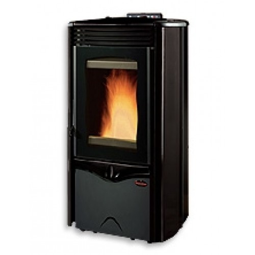 Duchessa Idro Steel 12kW čierné krbové kachle Duchessa Idro Steel 12kW čierné krbové kachle