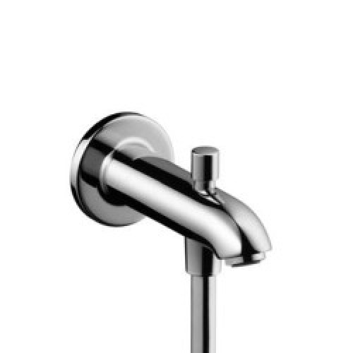 Hansgrohe Vaňový výtok E / S 152 mm s prepínačom, chróm 13423000 Hansgrohe Vaňový výtok E / S 152 mm s prepínačom, chróm 13423000