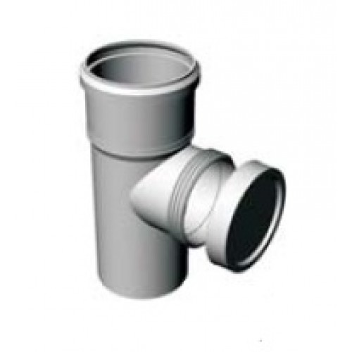 RICOMGAS revízny diel odvodu spalín pre kondenzačné kotly, skrutkovací, priamy, DN 80 1608