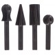 BOSCH 4-dielna sada ručne vedených fréz, 13 mm 1609200314