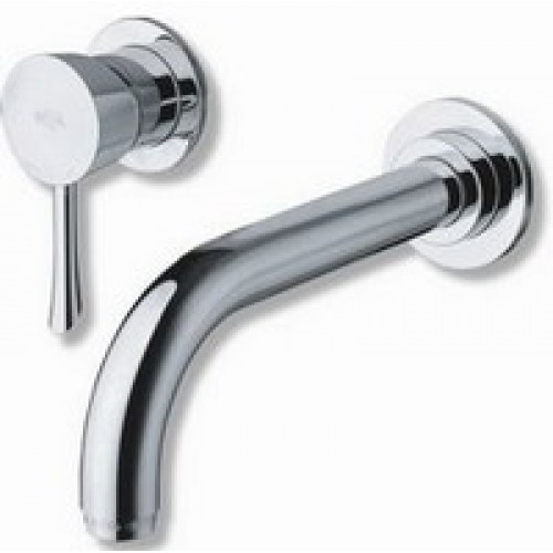 NOVASERVIS LA TORRE KONVEX umývadlová nástenná batéria satino 17200,9