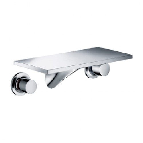 Hansgrohe AXOR Massaud Trojotvorová umývadlová armatúra pod omietku, chróm 18112000 Hansgrohe AXOR Massaud Trojotvorová umývadlová armatúra pod omietku, chróm 18112000