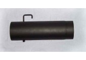 Rúrka dymovodu s klapkou 130mm/250mm (1,5) antracit