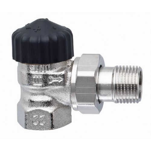 HEIMEIER radiátorový ventil Standard DN 15-1/2 "rohový, skrátený 2215-02.000