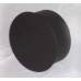Komínová záslepka 130mm (1,5) čierna