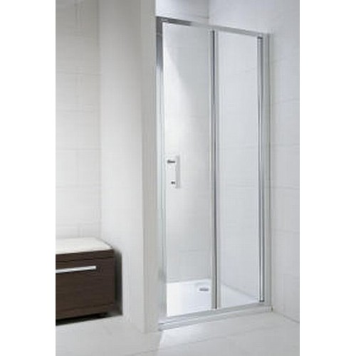Jika CUBITO PURE sprchové dvere 900x1950 skladacie transparentné sklo H2552420026681