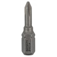 BOSCH Skrutkovací bit Extra Hard PH 1, 25 mm 2607001510