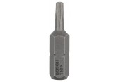 BOSCH Extra-Hart Skrutkovacie bit zvlášť tvrdý, T10, 25 mm, 3ks 2607001604