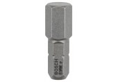 BOSCH Skrutkovací bit Extra Hard HEX 8, 25 mm 2607001730