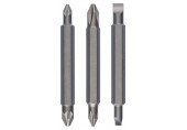 BOSCH 3-dielna sada obojstranných čepelí 2607001745