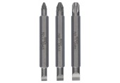 BOSCH 3-dielna sada obojstranných čepelí 2607001747