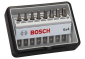BOSCH 8-dielna sada skrutkovacích bitov Sx T Robust Line, verzia Extra Hard 2607002559