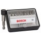 BOSCH (8 +1) dielna sada skrutkovacích bitov Robust Line, S Extra-Hart 2607002560