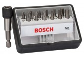 BOSCH Sada skrutkovacích bitov s adaptérom, 13-dielna Robust Line, M Extra-Hard 2607002563