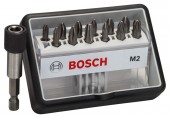 BOSCH 12+1 dielna sada skrutkovacích bitov Robust Line, M Extra-Hart 2607002564