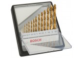 BOSCH 13-dielna sada vrtákov do kovu HSS-TiN Robust Line, 135°, 1,5 – 6,5 mm 2607010539