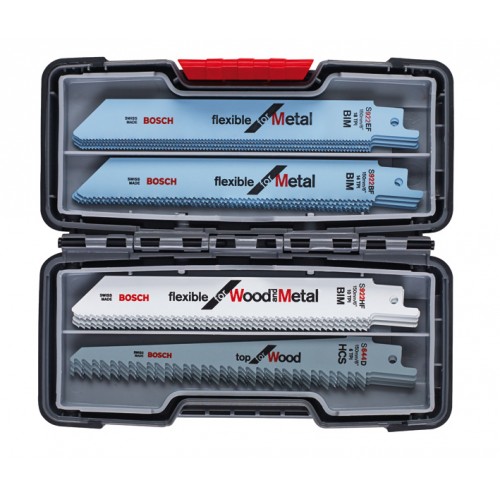 BOSCH "TOUGH BOX" Sada pílových listov 20 kusov Wood / Metal, 2607010902