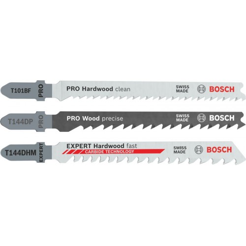 BOSCH Sada pílových listov do priamočiarej píly PRO Wood, 15 ks 2607011436