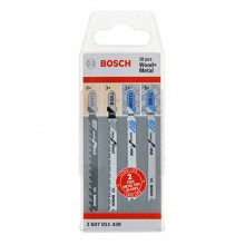 BOSCH 18-kusové balenie listov priamočiarej píly Wood and Metal 2607011439