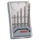 BOSCH 5-dielna súprava vrtákov do betónu CYL-3 2607017080