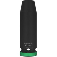 BOSCH Nástrčný kľúč PRO Impact Socket, 1/2", 10 mm, hlboký 2608003044