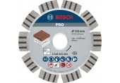 BOSCH Best for Abrasive Diamantový deliaci kotúč, 125 mm 2608602680