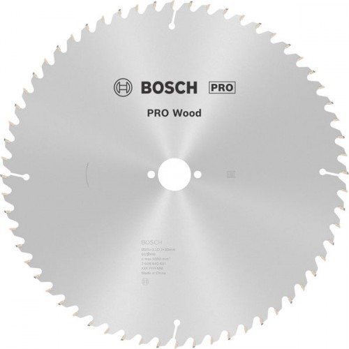 BOSCH Kotúč PRO Wood na drevo pre okružné píly, 315 × 3,2 × 30 mm, T80 2608640651