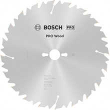 BOSCH Kotúč PRO Wood na drevo pre okružné píly, 300 x 2,8 x 30 mm 2608640700