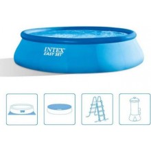 INTEX Easy Set Pool Bazén 457 x 107 cm s kartušovou filtráciou 26166NP