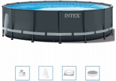 INTEX Ultra XTR Frame Pools Rámový bazén 610 x 122 cm s pieskovou filtráciou 26334GN