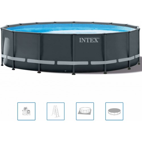INTEX Ultra XTR Frame Pools Rámový bazén 610 x 122 cm s pieskovou filtráciou 26334GN