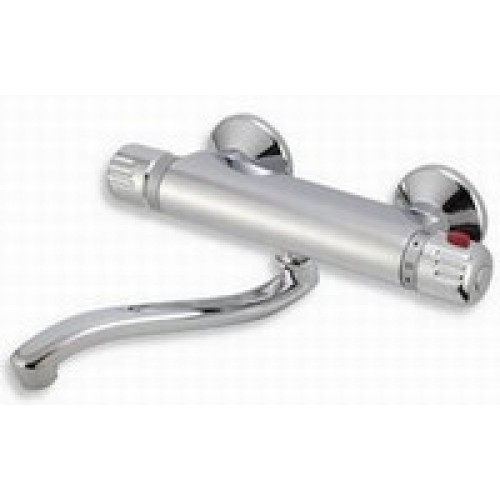 NOVASERVIS Aquamat termostatická batéria drezová / umývadlová nástenná chróm 2670,0