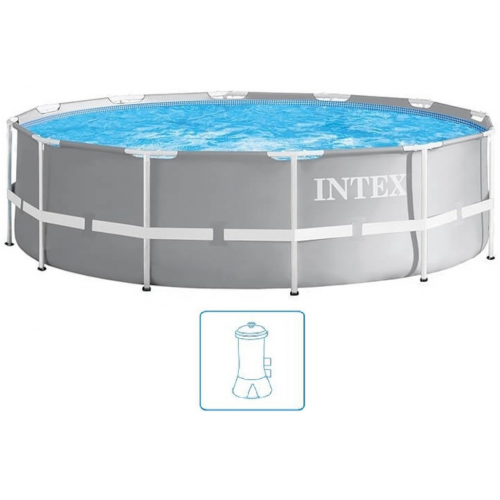 INTEX Prism Frame Pools Bazén 305 x 76 cm s kartušovou filtráciou 26702