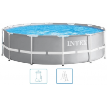 INTEX Prism Frame Pools Bazén 366 x 99 cm s kartušovou filtráciou 26716GN