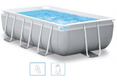 INTEX PRISM FRAME RECTANGULAR PREMIUM POOLS Bazén 400 x 200 x 100 cm s filtráciou 26788GN