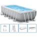 INTEX Prism Frame Rectangular Premium Pools Bazén Set 488x244x107cm s filtráciou 26792NP