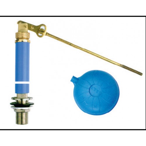 GEOS Plavákový ventil mosadz/plast pre WC nádržky PN5 1/2" 27ADN15