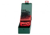 Metabo Kazeta s vrtákmi HSS-R, SP, 25-dielna 627152000